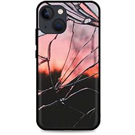 TopQ LUXURY iPhone 13 Hard Pink Broken 64758 - Phone Cover