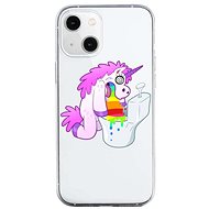 TopQ iPhone 13 mini silicone Hard Morning 64741 - Phone Cover