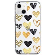 TopQ iPhone 13 mini silicone Heart 64731 - Phone Cover
