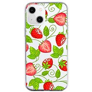 TopQ iPhone 13 mini silicone Strawberries 64729 - Phone Cover