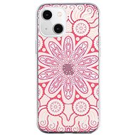 TopQ iPhone 13 mini silicone Romantic Mandala 64726 - Phone Cover