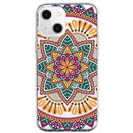 TopQ iPhone 13 mini silicone Happy Mandala 64681 - Phone Cover