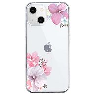 TopQ iPhone 13 silicone Violet Blossom 64649 - Phone Cover