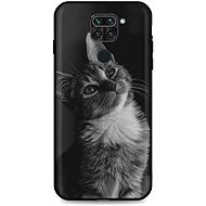 TopQ Xiaomi Redmi Note 9 silicone Cute Cat 51166 - Phone Cover