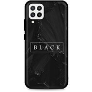 TopQ LUXURY Samsung A22 solid Black 65352 - Phone Cover