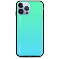 TopQ LUXURY iPhone 13 Pro solid rainbow green 65377 - Phone Cover
