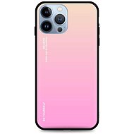 TopQ LUXURY iPhone 13 Pro Solid Rainbow Apricot 65371 - Phone Cover