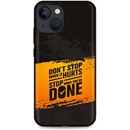 TopQ iPhone 13 mini silicone Don't Stop 65454 - Phone Cover