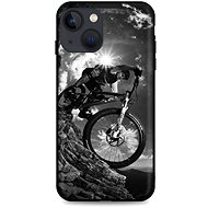 TopQ iPhone 13 mini silicone Mountain Rider 65437 - Phone Cover