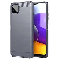 TopQ Samsung A22 5G silicone grey 65416 - Phone Cover