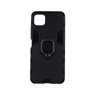 TopQ Samsung A22 5G durable black with ring 60322 - Phone Cover