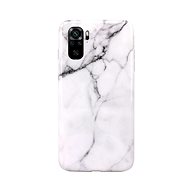 TopQ Xiaomi Redmi Note 10 silicone Marble white 57895 - Phone Cover
