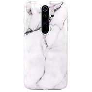 TopQ Xiaomi Redmi Note 8 Pro Silicone Marble White 54078 - Phone Cover