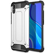 TopQ Xiaomi Redmi 9A Panzer silver 52175 - Phone Cover