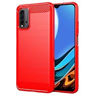 TopQ Xiaomi Redmi 9T silicone red 65546 - Phone Cover