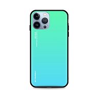 TopQ LUXURY iPhone 13 Pro Max solid rainbow green 65583 - Phone Cover