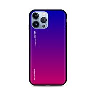 TopQ LUXURY iPhone 13 Pro Max solid rainbow purple 65580 - Phone Cover