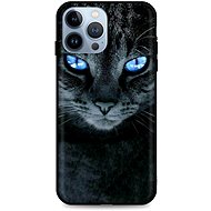 TopQ iPhone 13 Pro Max silicone Dark Cat 65576 - Phone Cover