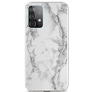 TopQ Samsung A52 Silicone Marble White 57890 - Phone Cover