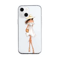 TopQ iPhone 13 mini silicone Lady 5 64744 - Phone Cover