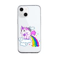 TopQ iPhone 13 mini silicone Rainbow Disaster 64740 - Phone Cover