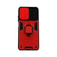 TopQ Xiaomi Redmi Note 10 durable Ring Lens red 65807 - Phone Cover