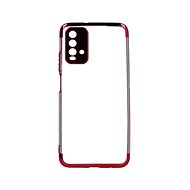 TopQ Frame Xiaomi Redmi 9T silicone red 65606 - Phone Cover