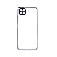 TopQ Frame Samsung A22 5G silicone silver 65601 - Phone Cover