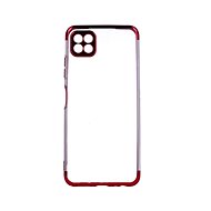 TopQ Frame Samsung A22 5G silicone red 65592 - Phone Cover