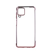 TopQ Frame Samsung A22 silicone pink 65591 - Phone Cover