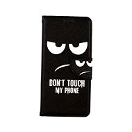 TopQ Samsung A12 booklet Don't Touch 57037 - Phone Case
