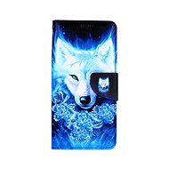 TopQ Xiaomi Redmi 9T booklet Turquoise wolf 65865 - Phone Case