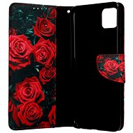 TopQ Samsung A22 5G booklet Red roses 66091 - Phone Case