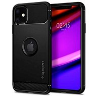Spigen Rugged Armor iPhone 11 silicone black 66211 - Phone Cover