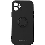 Roar Amber iPhone 12 silicone black 66237 - Phone Cover