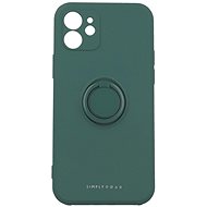 Roar Amber iPhone 12 silicone green 66235 - Phone Cover