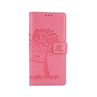 TopQ Xiaomi Redmi 9 booklet Pink Owl Tree 53909 - Phone Cover