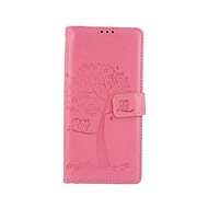 TopQ Xiaomi Redmi 9A booklet Pink Owl Tree 51607 - Phone Cover