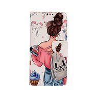 TopQ Samsung A22 Book Girl 66279 - Phone Case