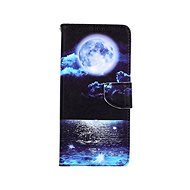 TopQ Samsung A22 Book Full Moon 66264 - Phone Case