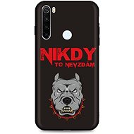 TopQ Xiaomi Redmi Note 8T silicone Never give up 54169 - Phone Cover