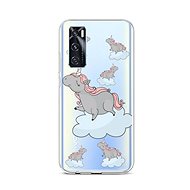TopQ Vivo Y70 silicone Grey Unicorns 67101 - Phone Cover