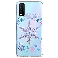 TopQ Vivo Y20s Silicone Snowflake 66963 - Phone Cover