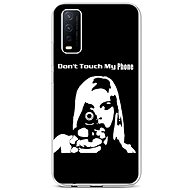 TopQ Vivo Y20s silicone Don't Touch Gun 66955 - Phone Cover