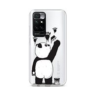 TopQ Xiaomi Redmi 10 silicone Rebel Panda 66857 - Phone Cover