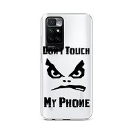 TopQ Xiaomi Redmi 10 silicone Don't Touch transparent 66555 - Phone Cover