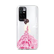 TopQ Xiaomi Redmi 10 silicone Pink Princess 66541 - Phone Cover