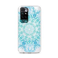 TopQ Xiaomi Redmi 10 silicone Blue Mandala 66536 - Phone Cover