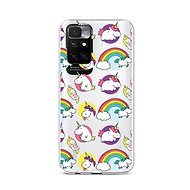 TopQ Xiaomi Redmi 10 silicone Chunky Unicorns 66519 - Phone Cover