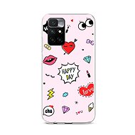 TopQ Xiaomi Redmi 10 silicone Happy Day 66515 - Phone Cover